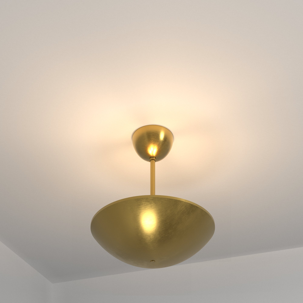 Mizar (Latón natural, sin barniz ni tratamiento, suele tener manchas naturales del material)